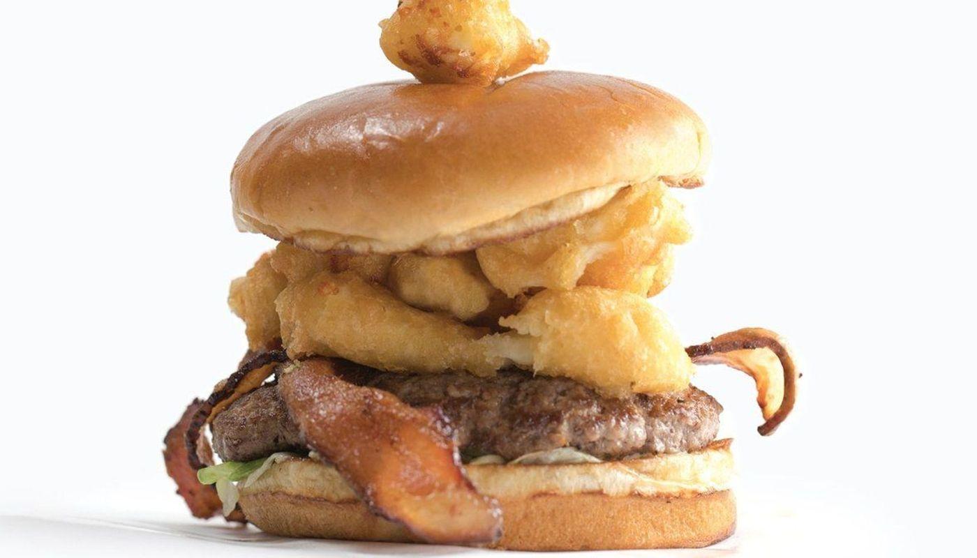 Wisconsin Cheese Curd Burger