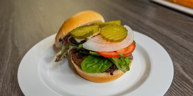 Vegan Impossible Burger