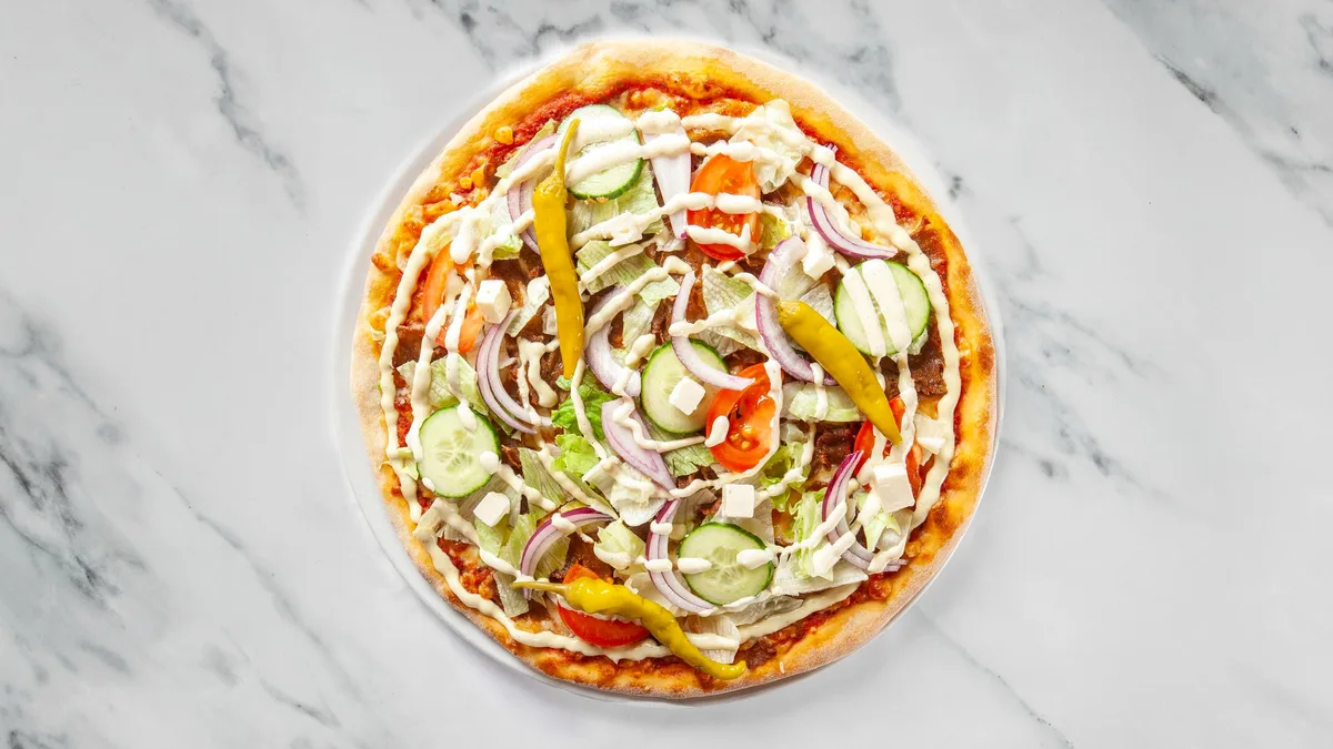 Kebab perhepizza