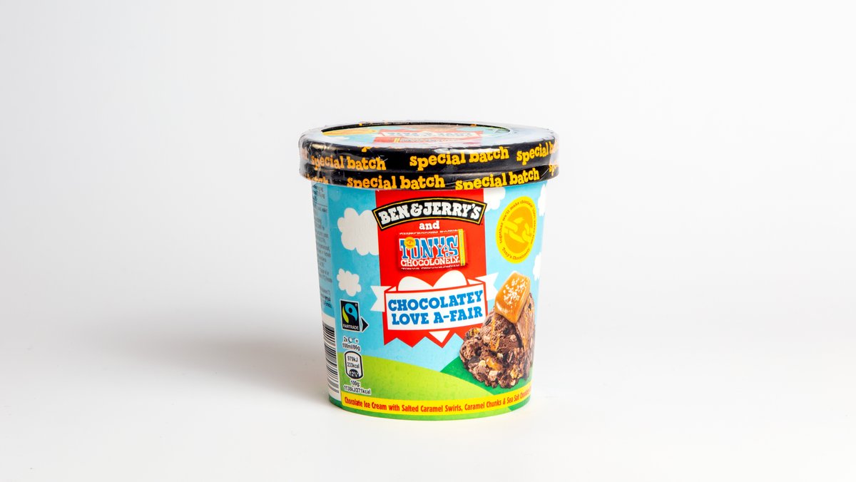 Ben and Jerry's Chocolatey Love A-Fair Caramel Sea Salt 465ml
