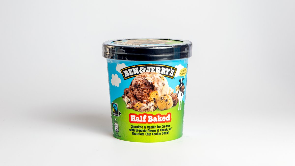 Ben and Jerry's Half Baked 465ml