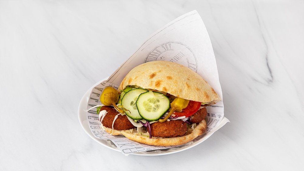 Falafel med Bröd