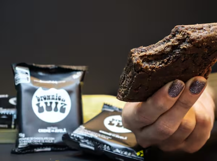 Brownie Recheado de Creme de Avelã 70G