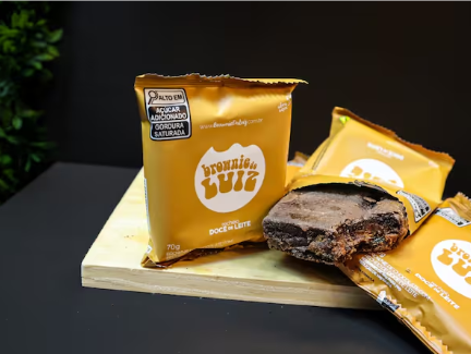 Brownie Recheado de Doce de Leite 30 Unidades