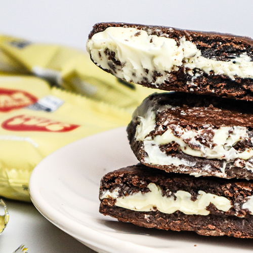 Top 4 Brownies Recheados Choc. Branco