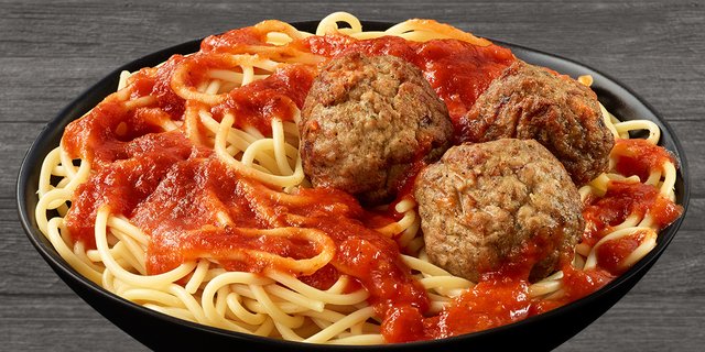 Spaghetti and Meatballs Bowl