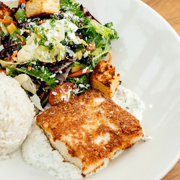 POTATO CRUSTED COD BOWL