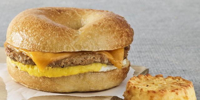 Individual Egg, Cheese and Turkey Sausage Sandwich Meal
