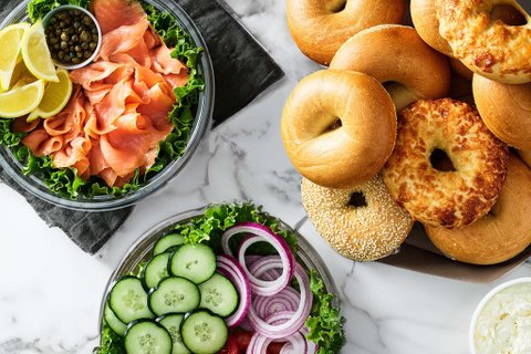 Smoked Salmon and Bagels