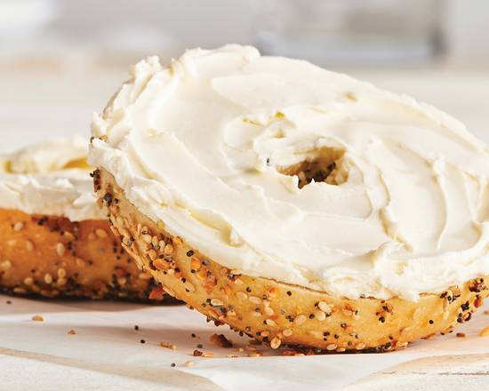 Single Bagel with Cream Cheese