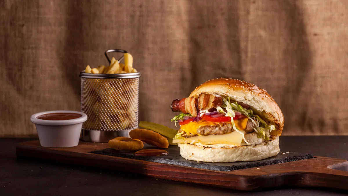 Chicken Bacon Burger