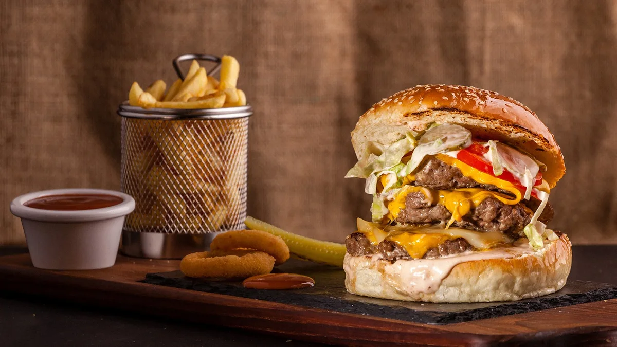 Triple Brunch Burger