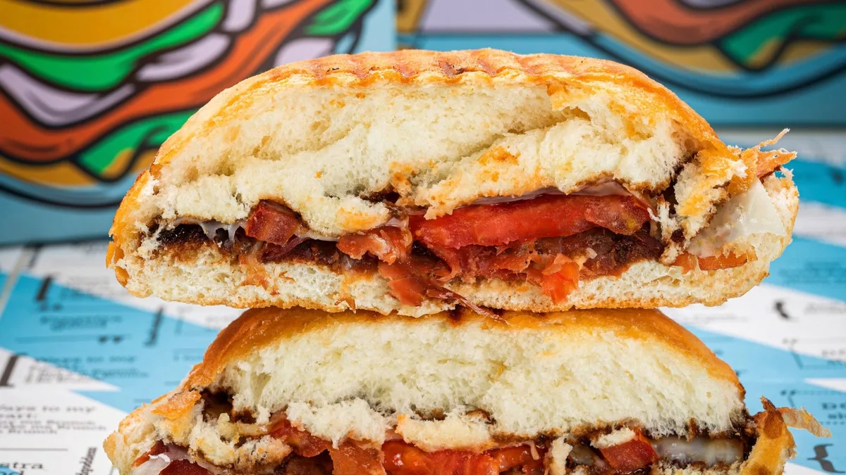 Goat Cheese and Balsamic Sandwich