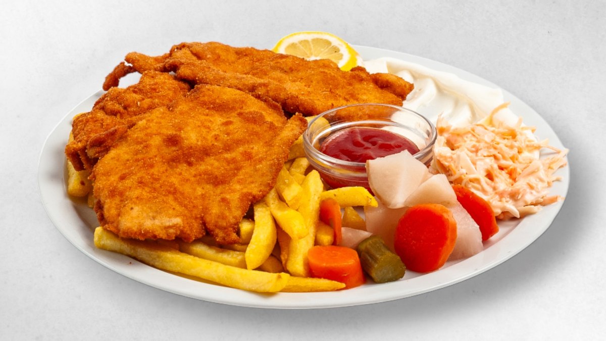 39. Schnitzel Menu