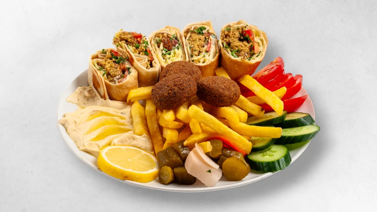 52. Falafel Menu