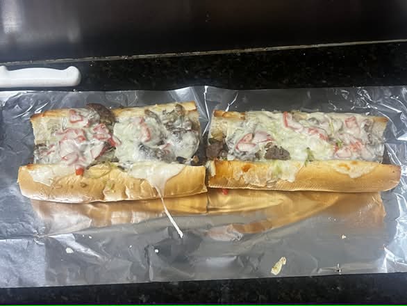 Steak and Cheese Hoagie - Whole 18''