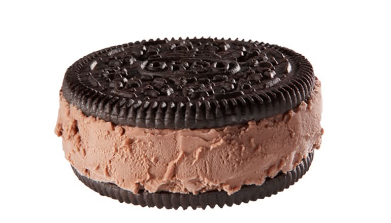 Ice Cream Sandwich made with OREO Wafers