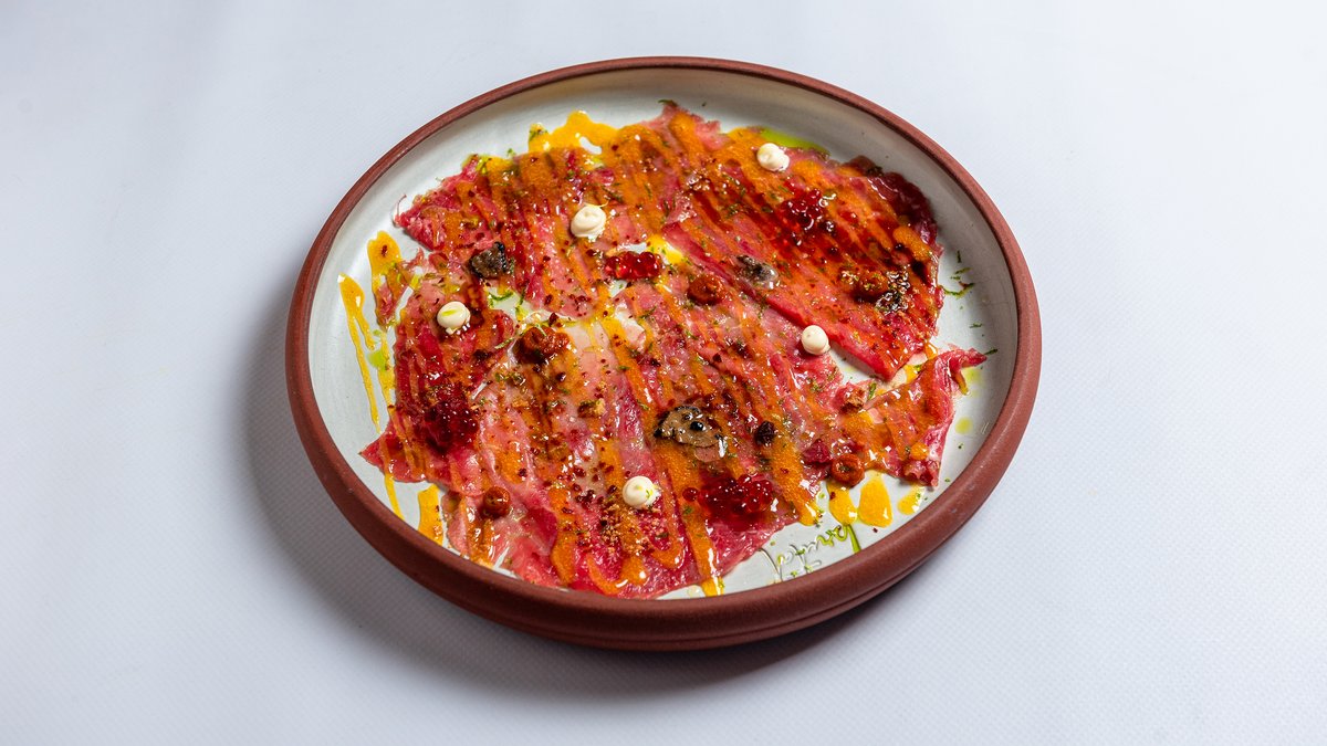 Beef Carpaccio Passion Fruit
