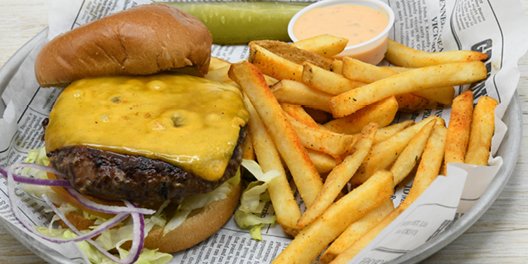 Cheeseburger Boxed Lunch
