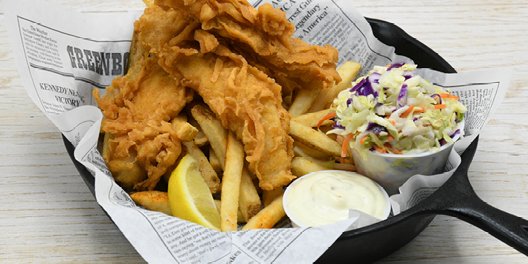Fish and Chips Boxed Lunch