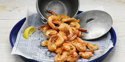 Shrimper's Net Catch