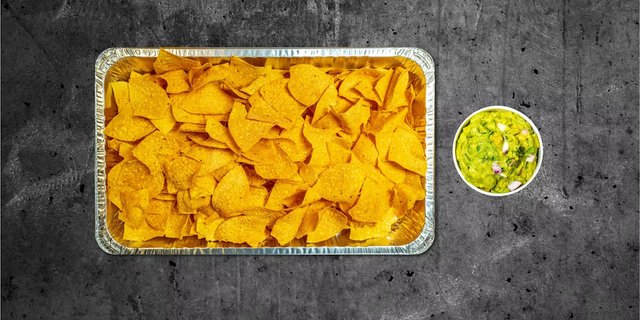 Chips and Guacamole Tray