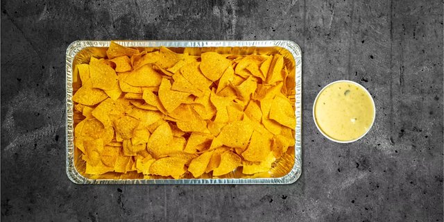 Chips and Queso Tray
