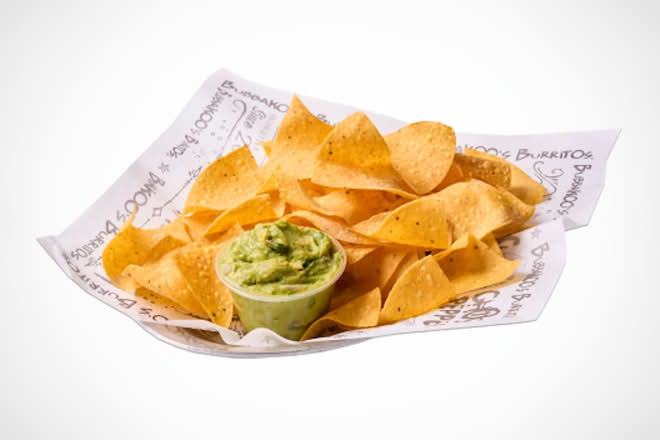 CHIPS and FRESH GUACAMOLE