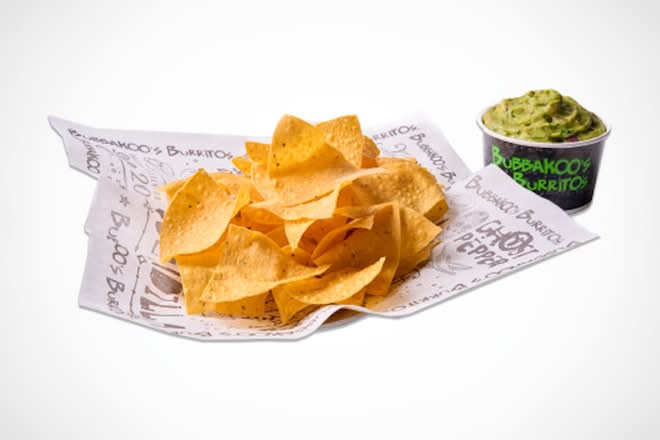 CHIPS and LARGE FRESH GUACAMOLE