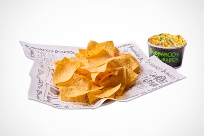 CHIPS and LARGE MEXICAN STREET CORN