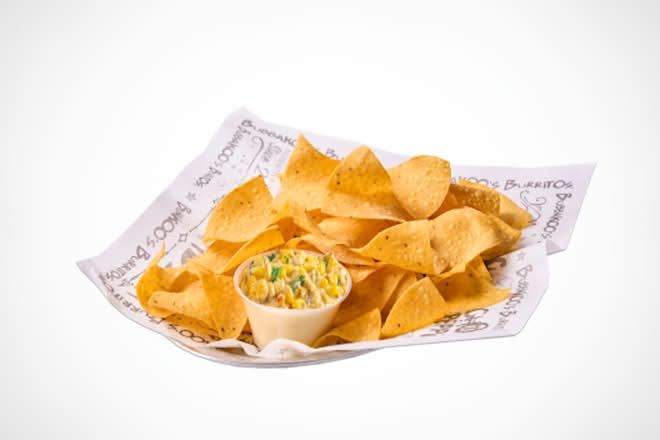 CHIPS and MEXICAN STREET CORN
