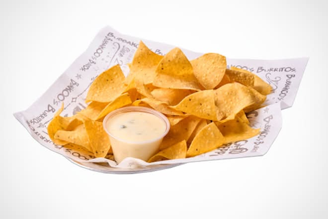 CHIPS and SIGNATURE QUESO