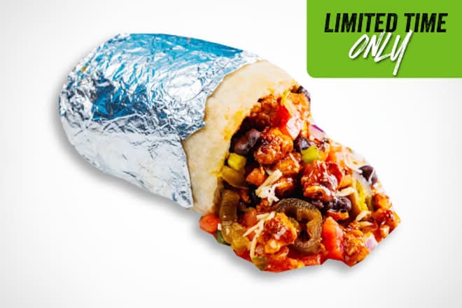 HONEY LIME SRIRACHA CHICKEN BURRITO