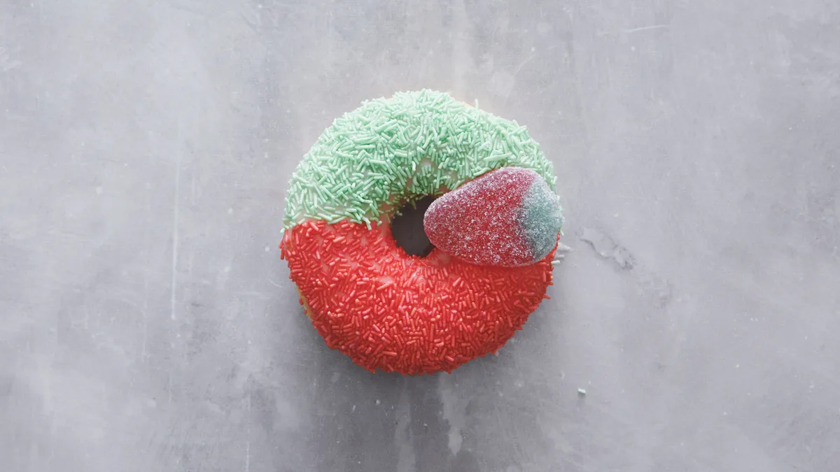 Jordbær Donut