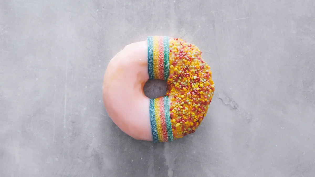 Regnbue Donut