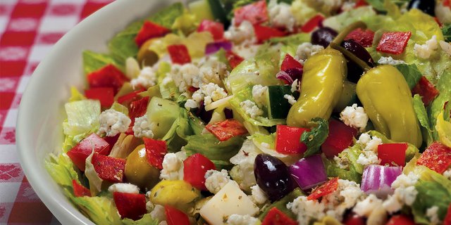 Chopped Antipasti Salad Pan