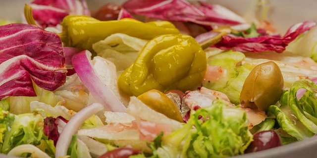 Mixed Green Salad Pan