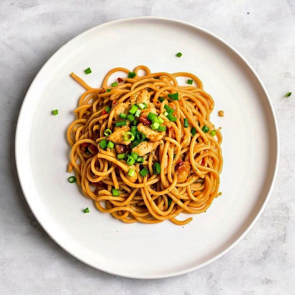 Chicken Garlic Chilly Noddle