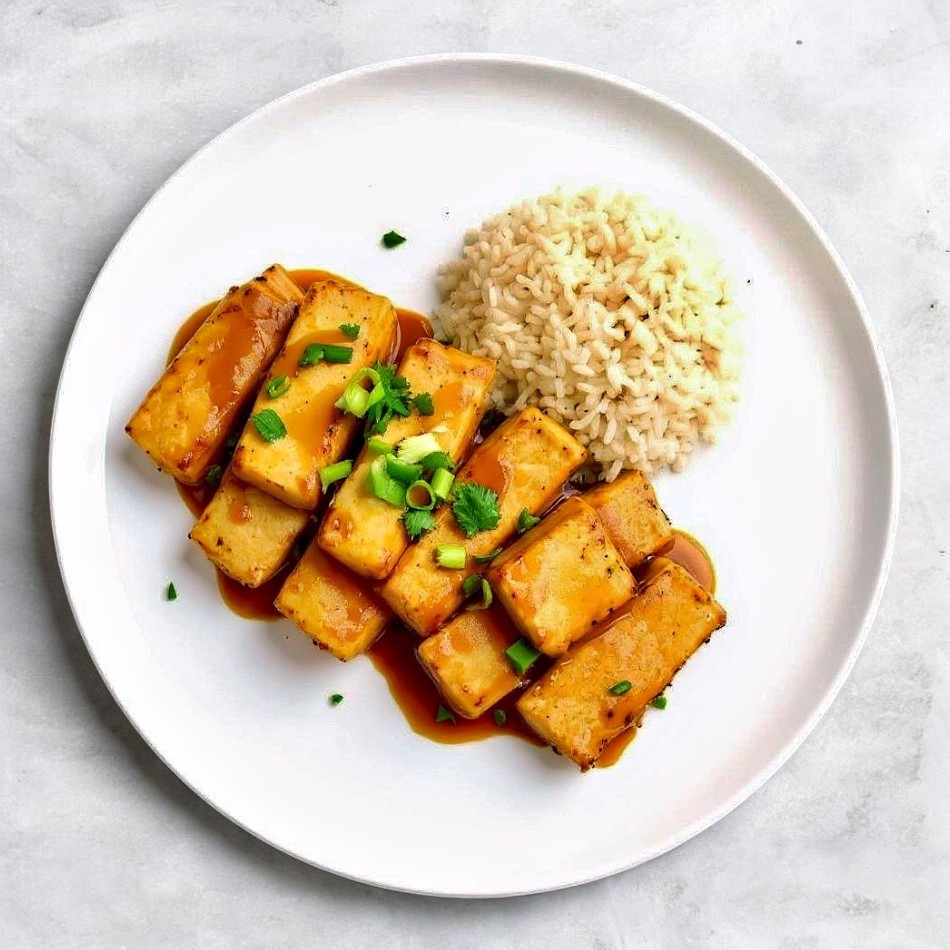 Tofu Honey Ginger