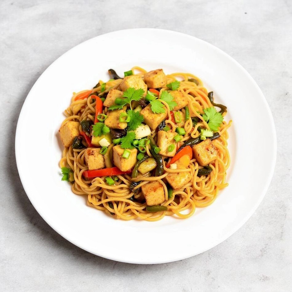 Tofu Vegetables Noodle