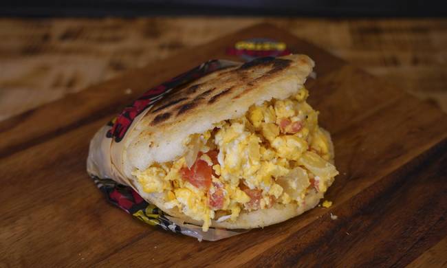 Arepa con Huevos