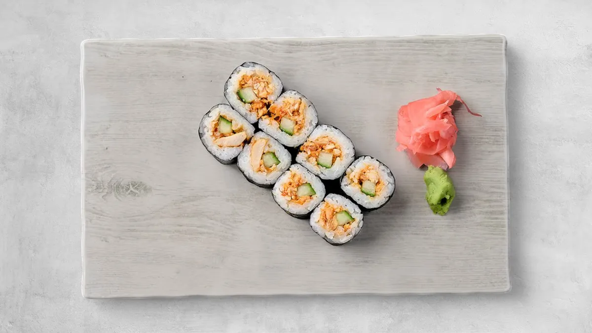 Fűszeres csirke, uborka maki 🌶️🌶️🌶️ - 8db