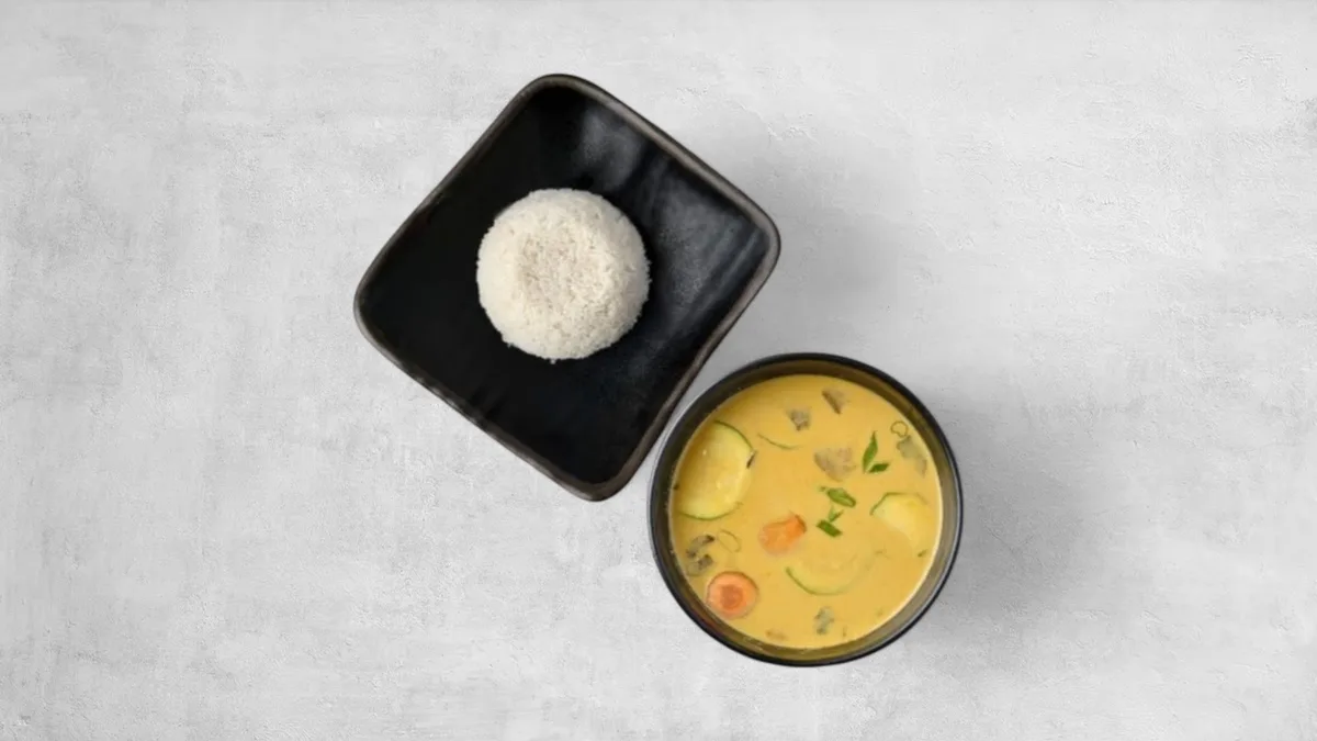 Curry leves rizzsel