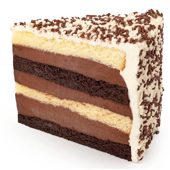 Buddy V's Black and White Fudge Cake Slice (12.33 oz)