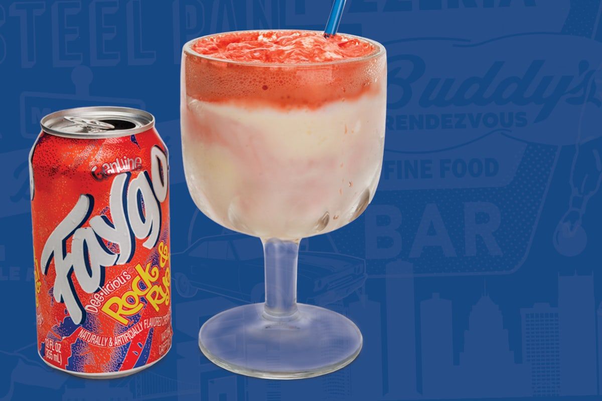 Faygo Rock and Rye Float