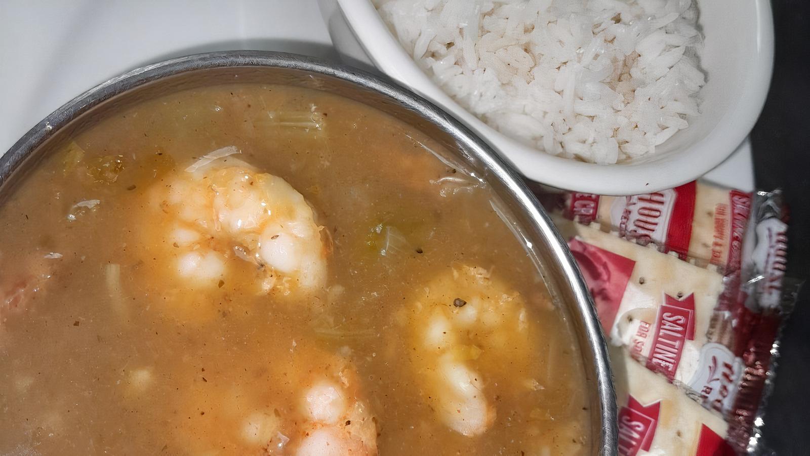 SEAFOOD GUMBO CUP OR B0WL
