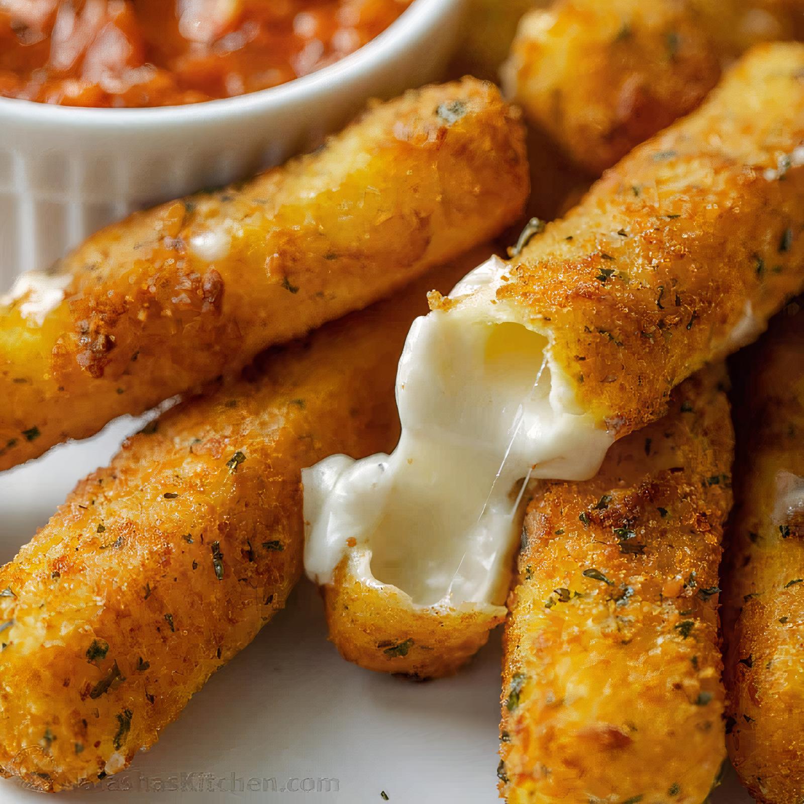 6 Mozzarella Pannés / 6 Mozzarella Sticks