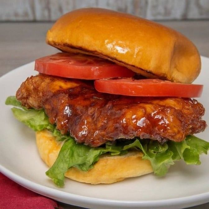 HOT HONEY CHICKEN BURGER (NOUVEAU)