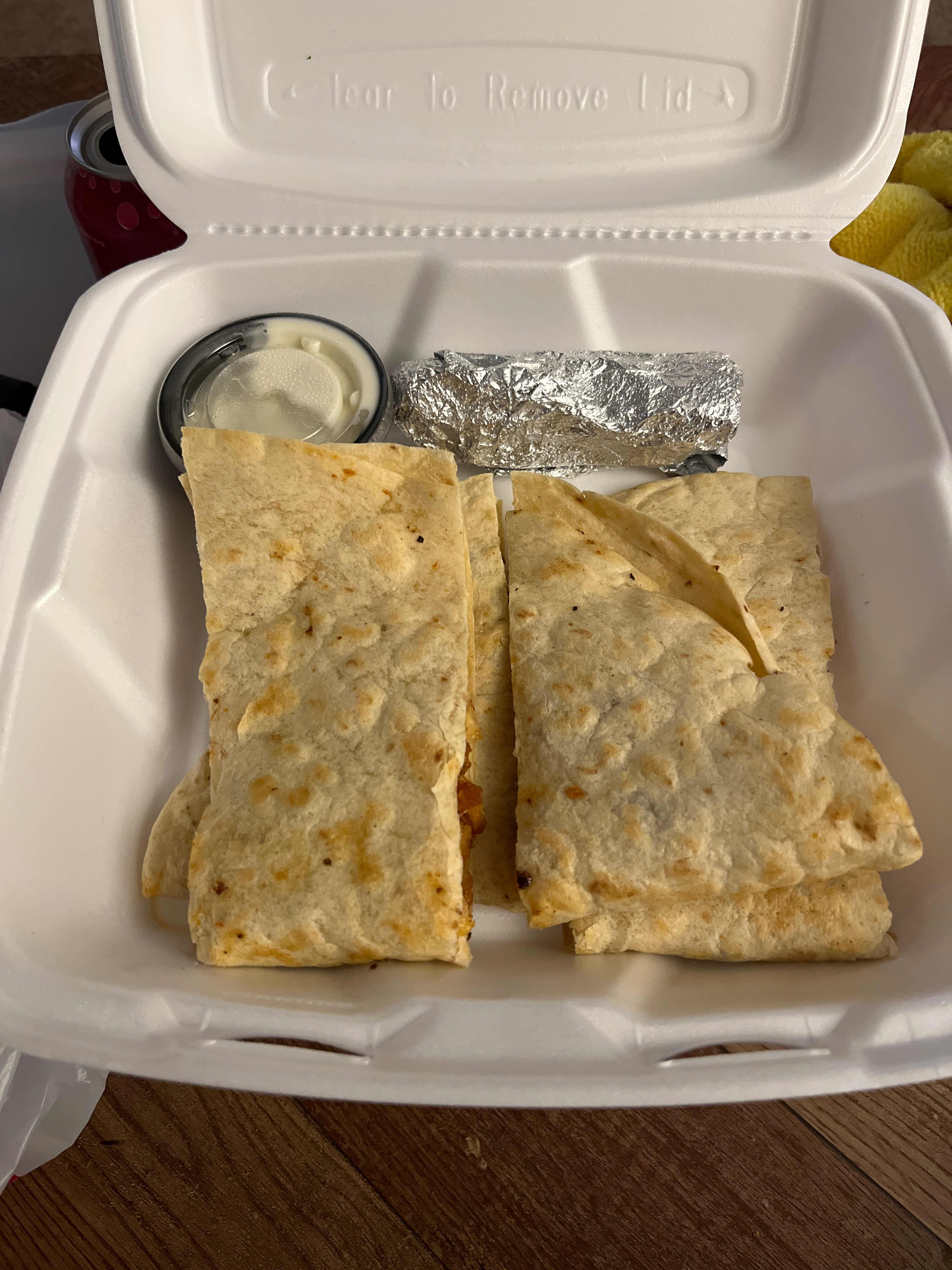 Buffalo Chicken Quesadilla