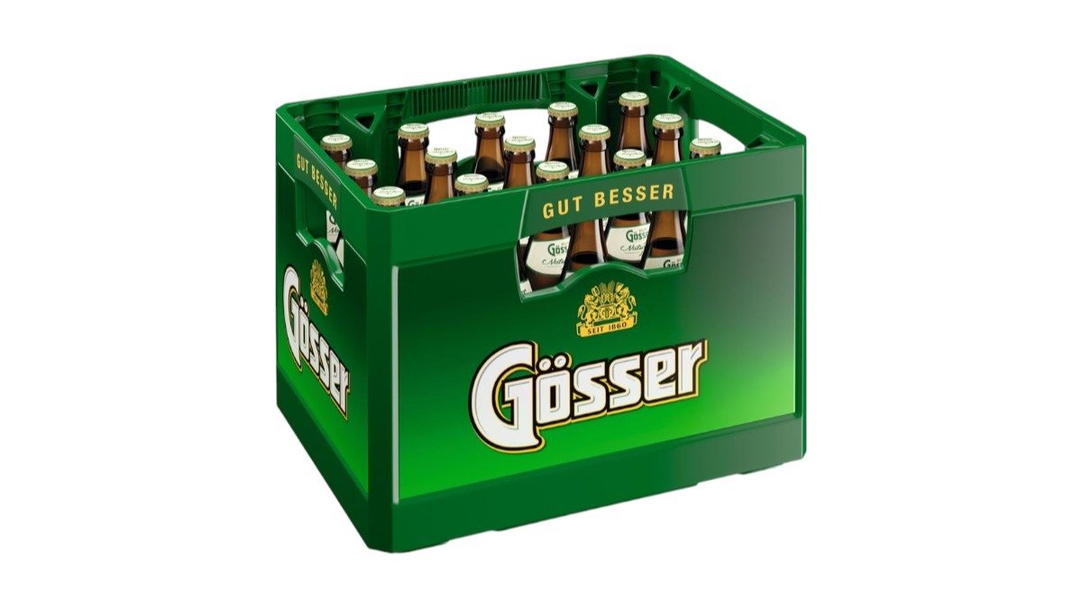 Gösser NaturHell Glasflasche 20x0,5l